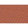 Клинкерная брусчатка LODE Janka 250x45x65 темно-красная